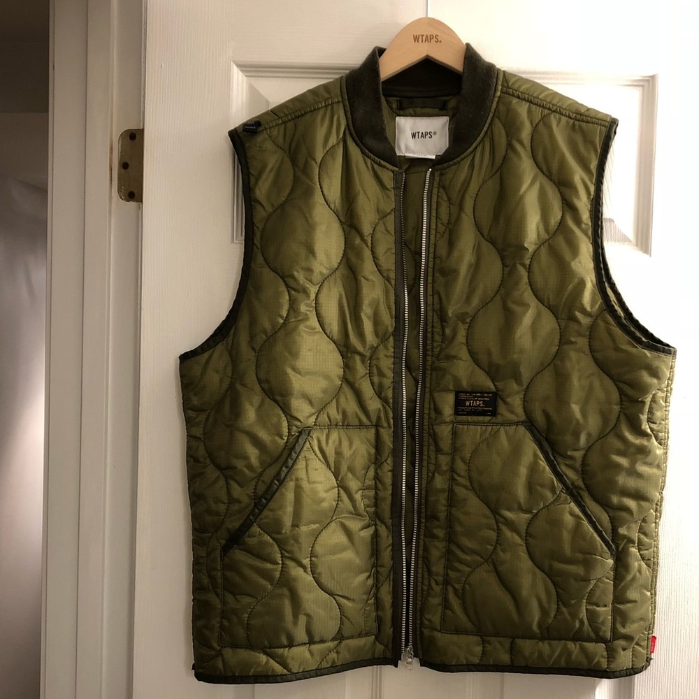 WTAPS : CREEPER VEST. NYLON. RIPSTOP OD